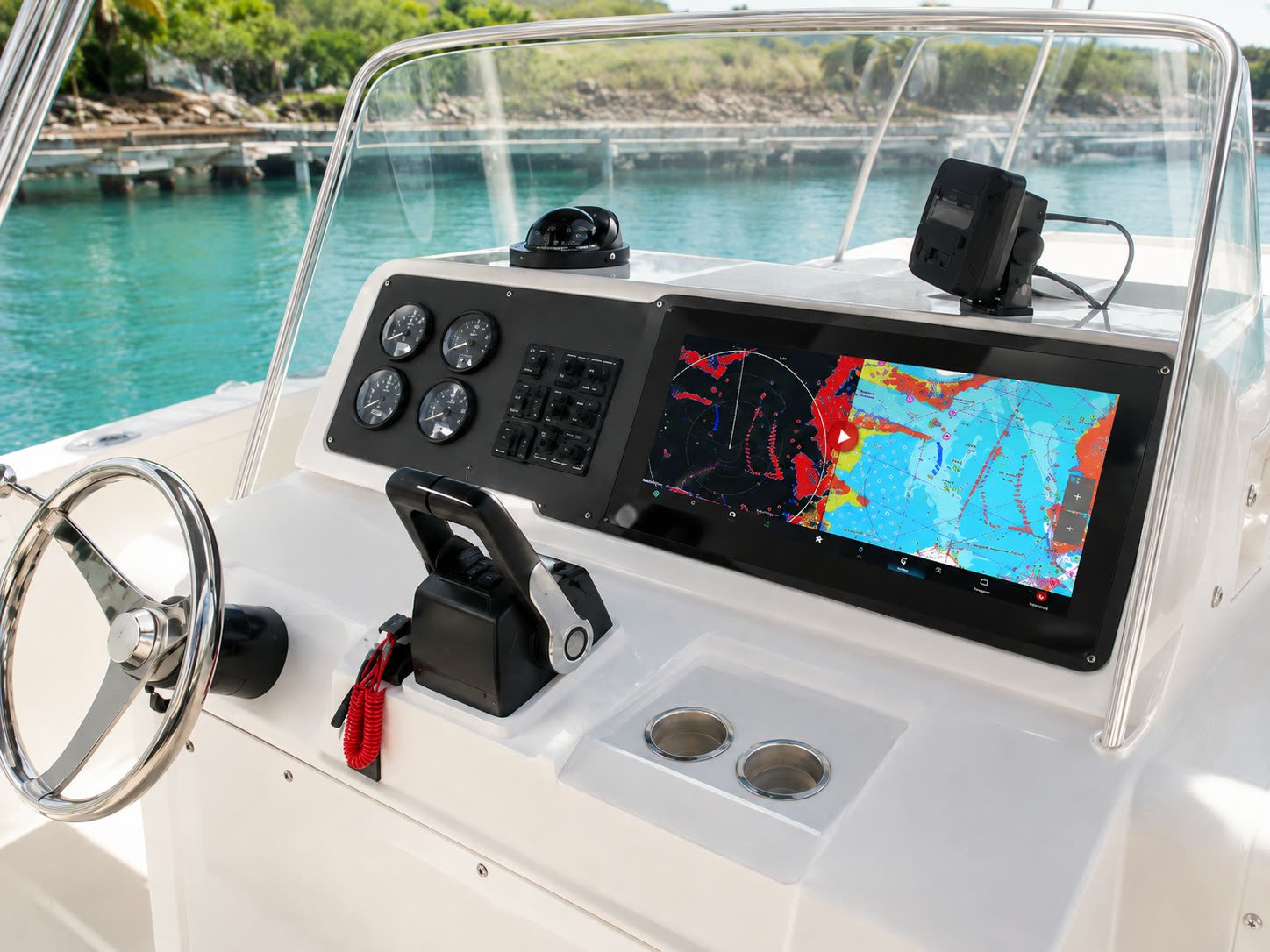 MCM 27′ Fisher — Interni