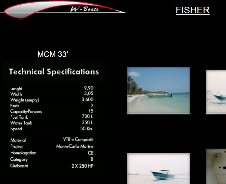 MCM 33′ Fisher